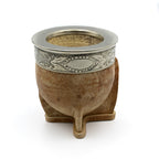 Mate Impérial Premium en Cuir Crudo – Tradition et Raffinement